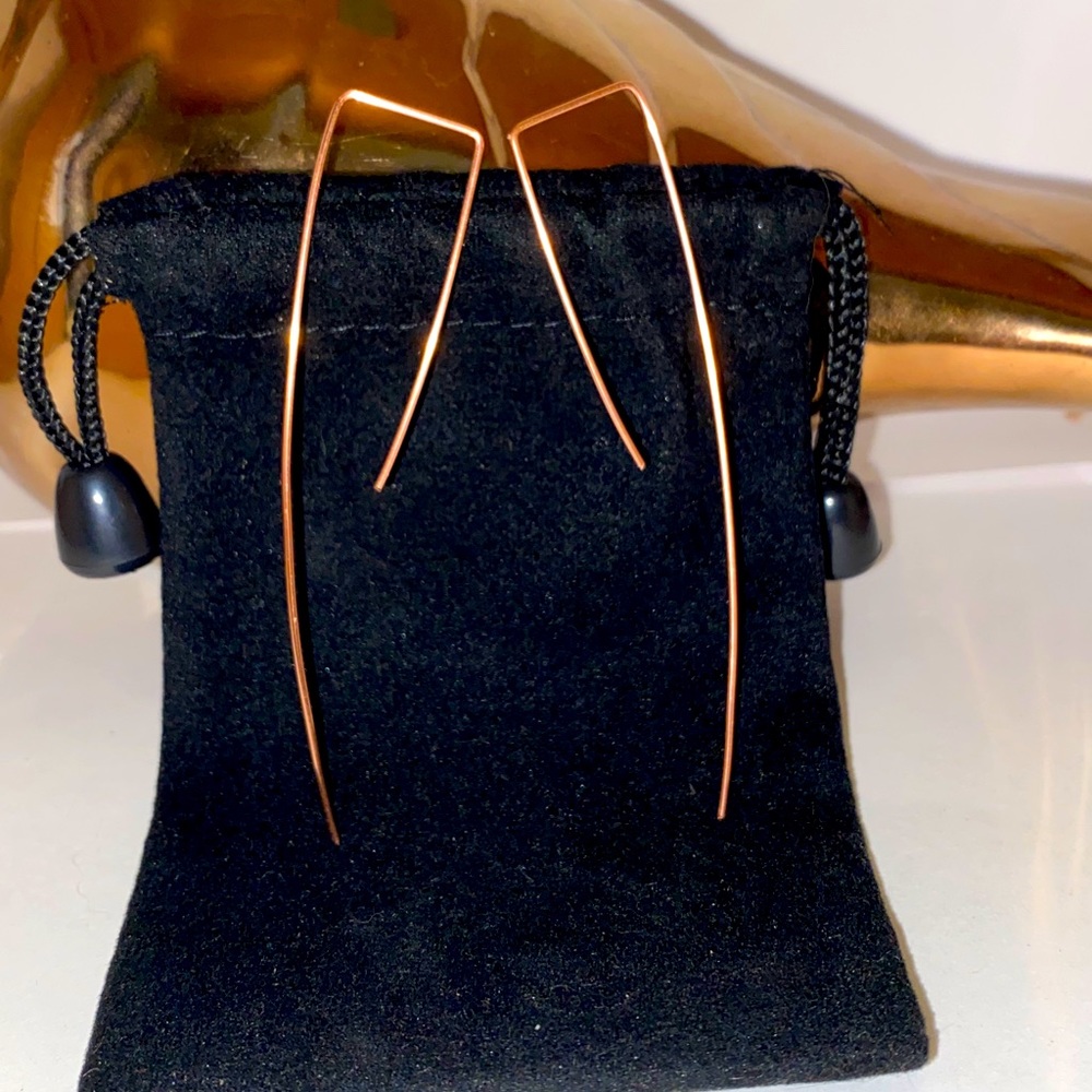 3” wire threader earrings